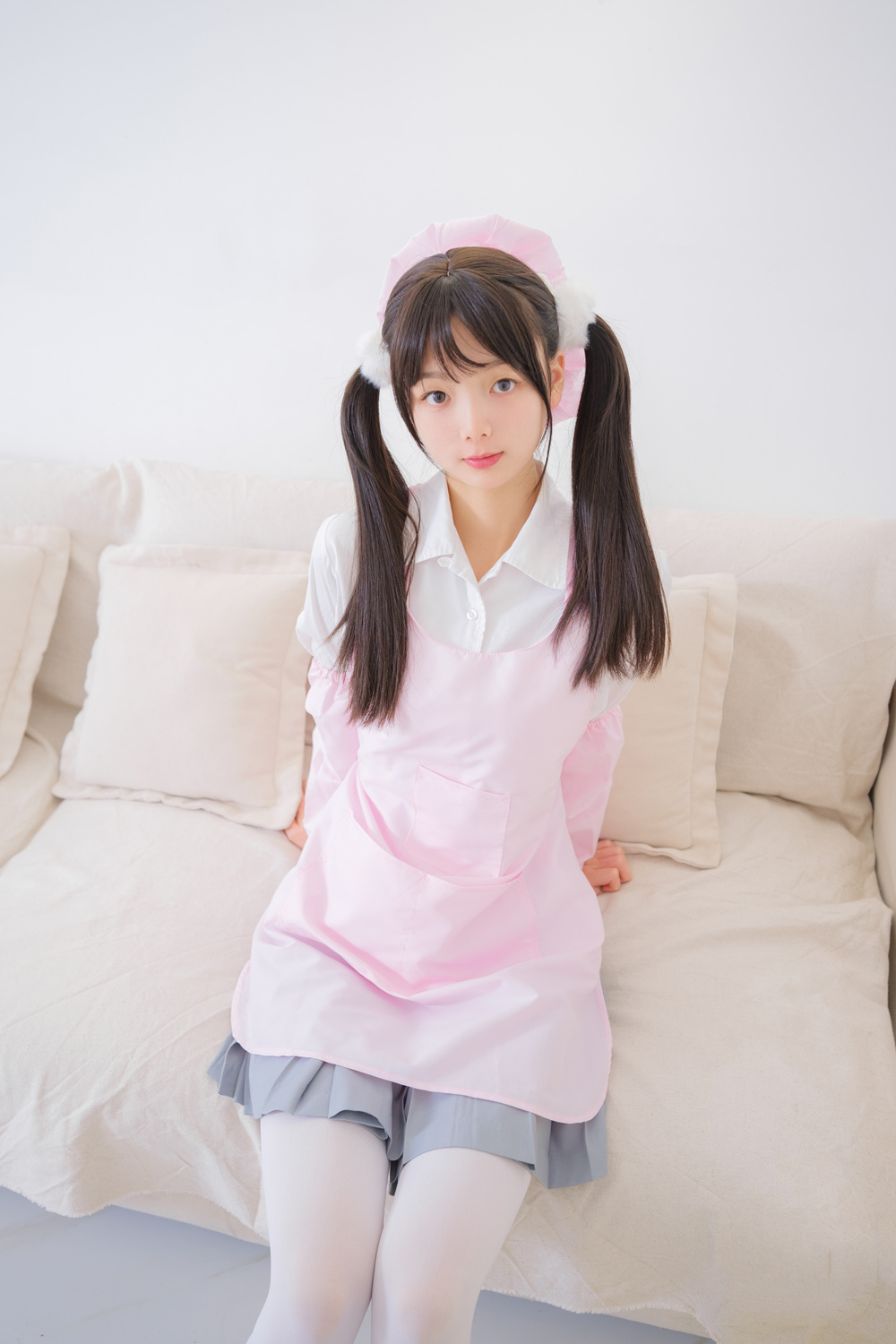 稚乖画册 双马尾X2 【43P】-咪咪大车灯