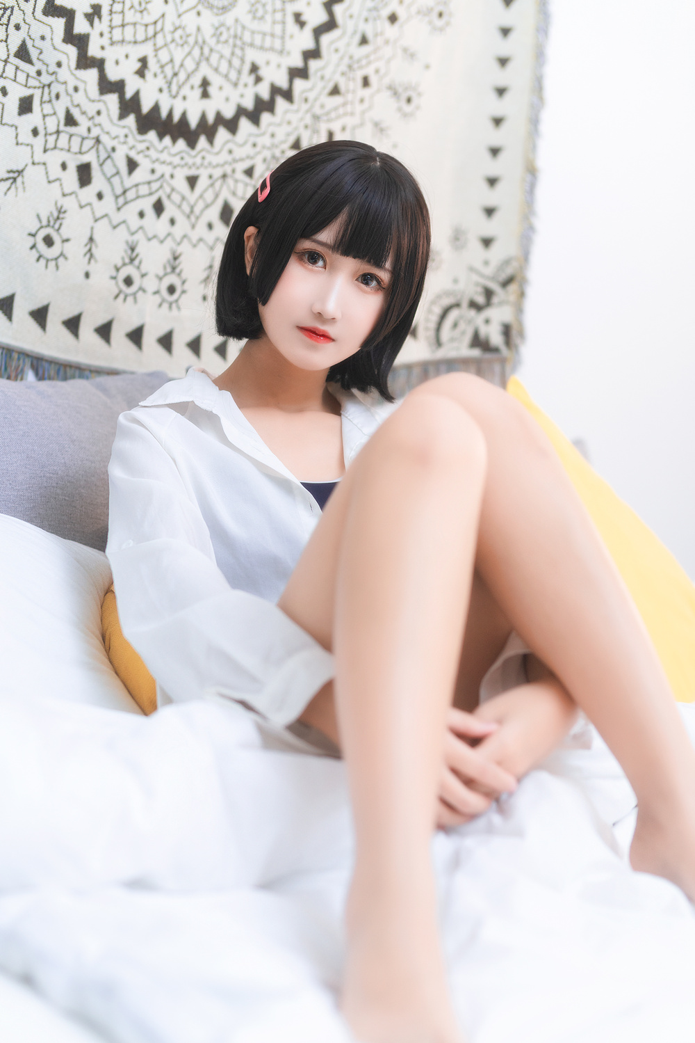 三度_69 – 衬衫日常 [22P141M]-咪咪大车灯