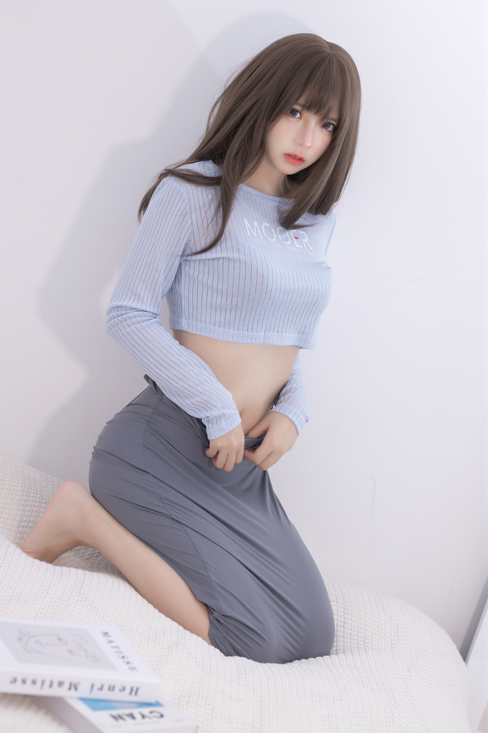 [疯猫ss] 吉他妹妹 裙子 [20P318M]-咪咪大车灯