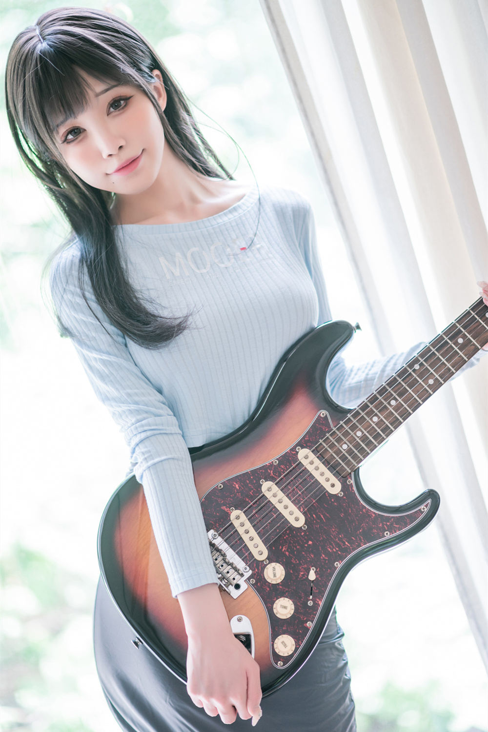 水淼 – 吉他妹妹 [59P61M]-咪咪大车灯