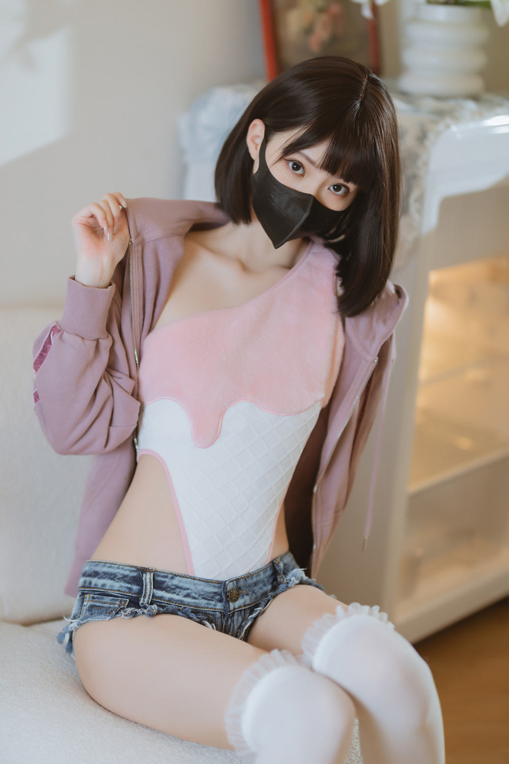 许岚LAN 冰淇淋 [40P-657MB]-咪咪大车灯