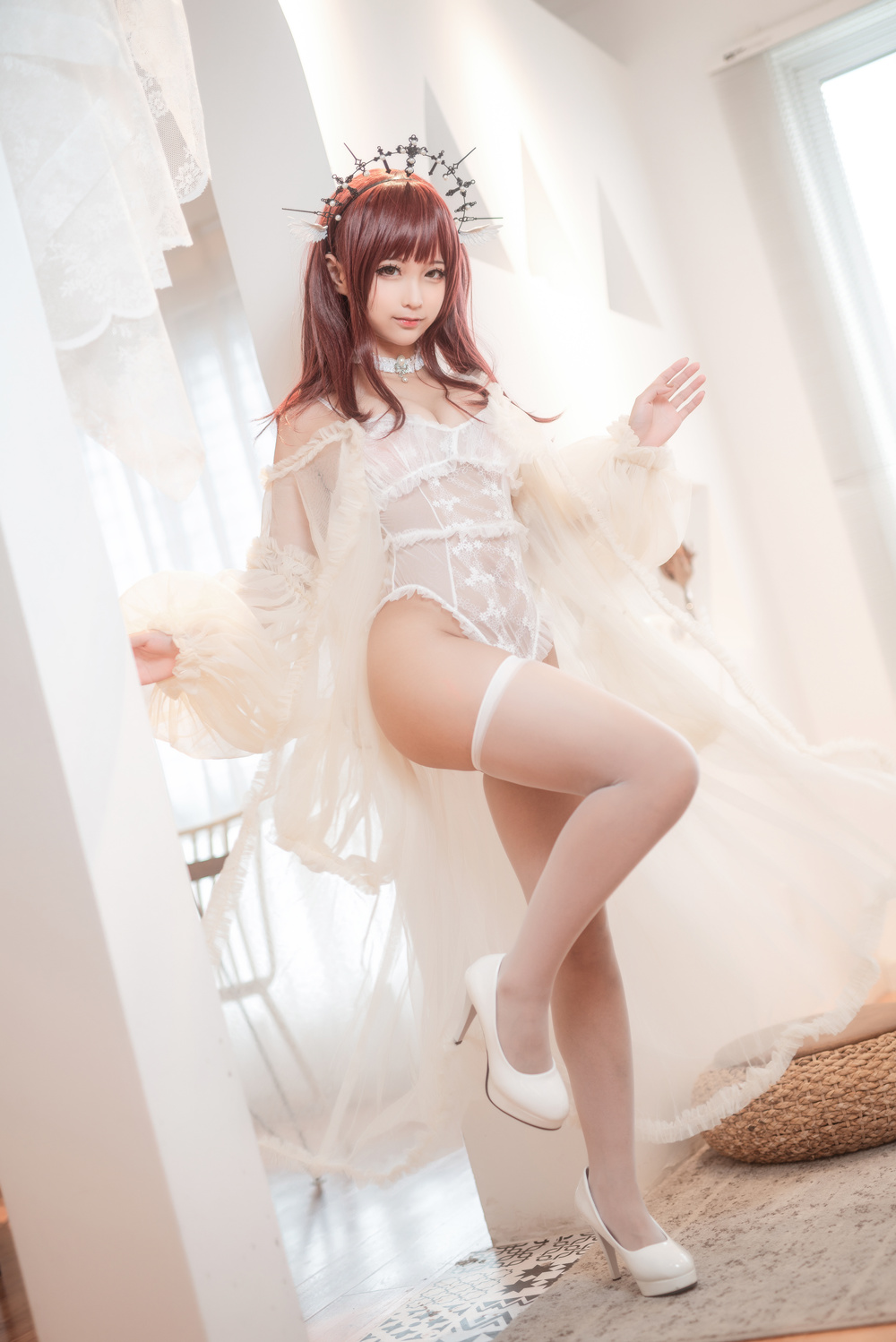 蠢沫沫 真爱版 火天使 [40P412M]-咪咪大车灯