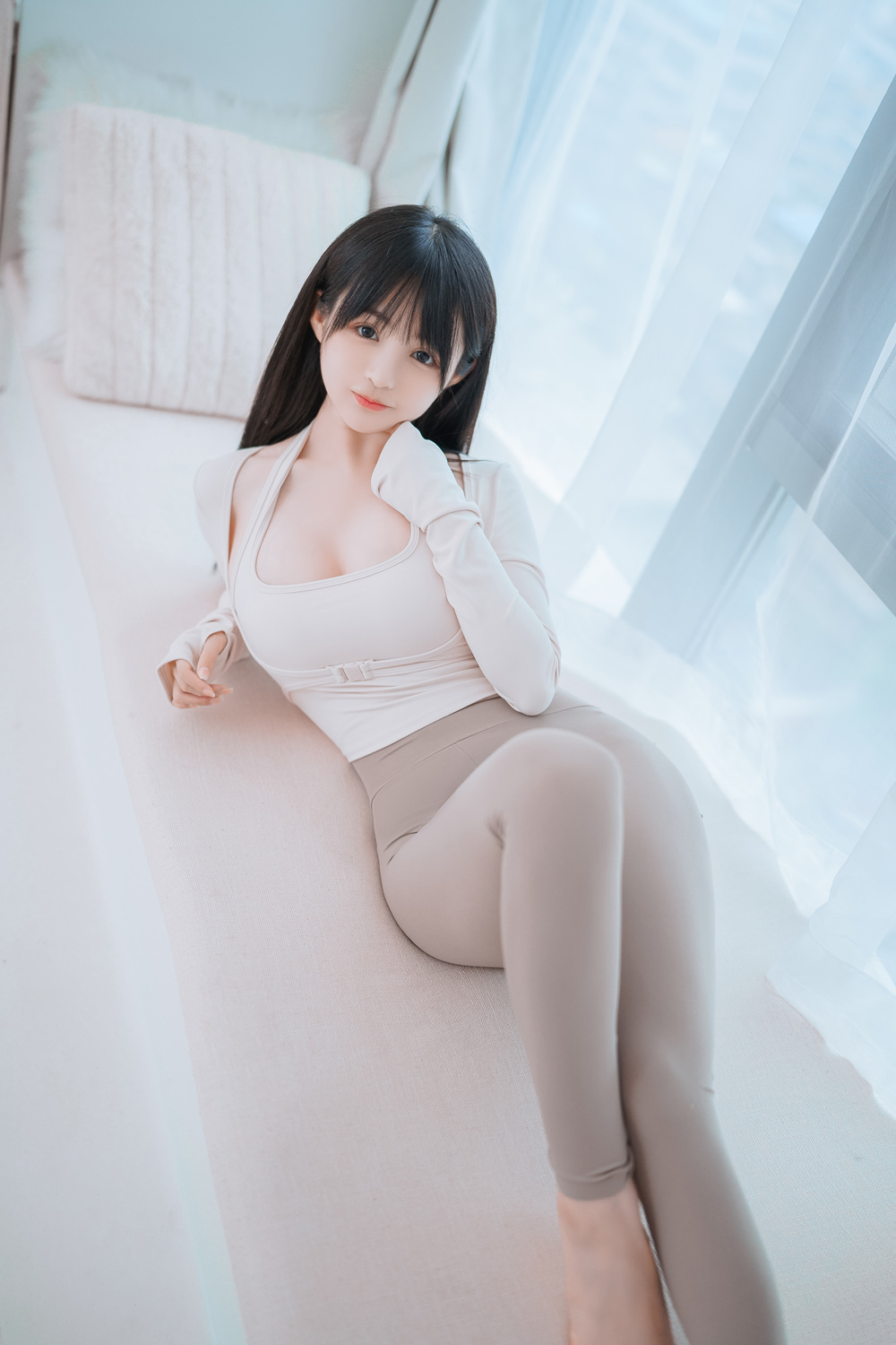 桜井宁宁 – 瑜伽妹妹 [80P832M]-咪咪大车灯