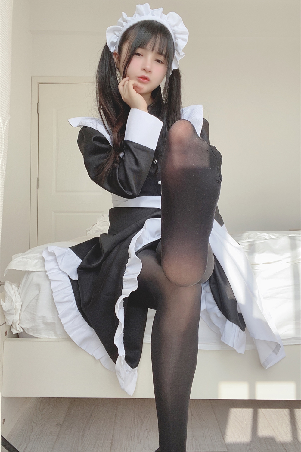 桜井宁宁 – 双马尾女仆 [51P2V274M]-咪咪大车灯