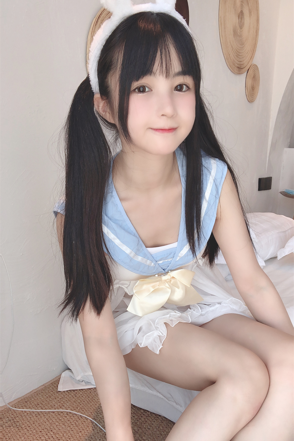 桜井宁宁 – 双马尾少女 [50P80M]-咪咪大车灯