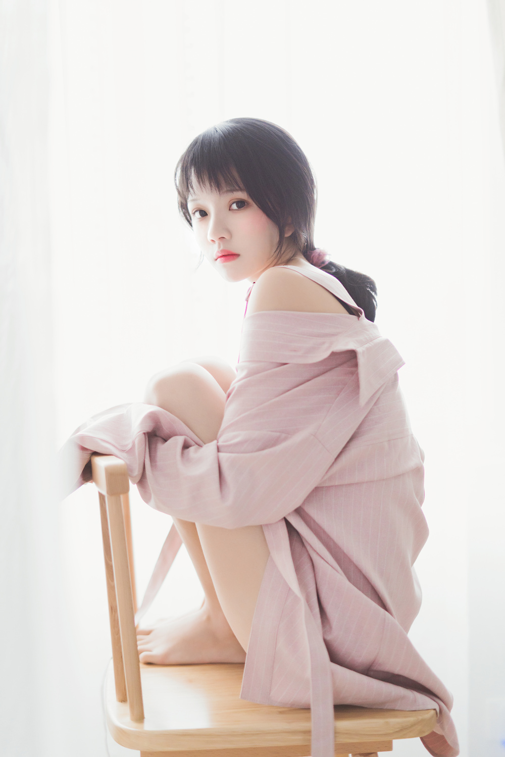 桜桃喵 VOL.085 [16P] 情书-咪咪大车灯