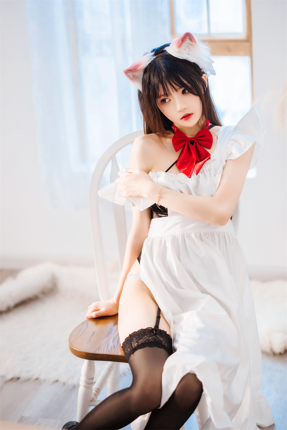 桜桃喵 VOL.079 [97P] 长裙妹抖-咪咪大车灯