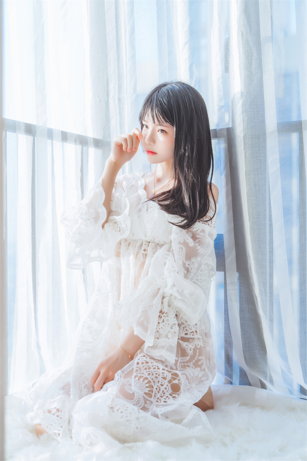 桜桃喵 VOL.075 [45P] 初雪-咪咪大车灯