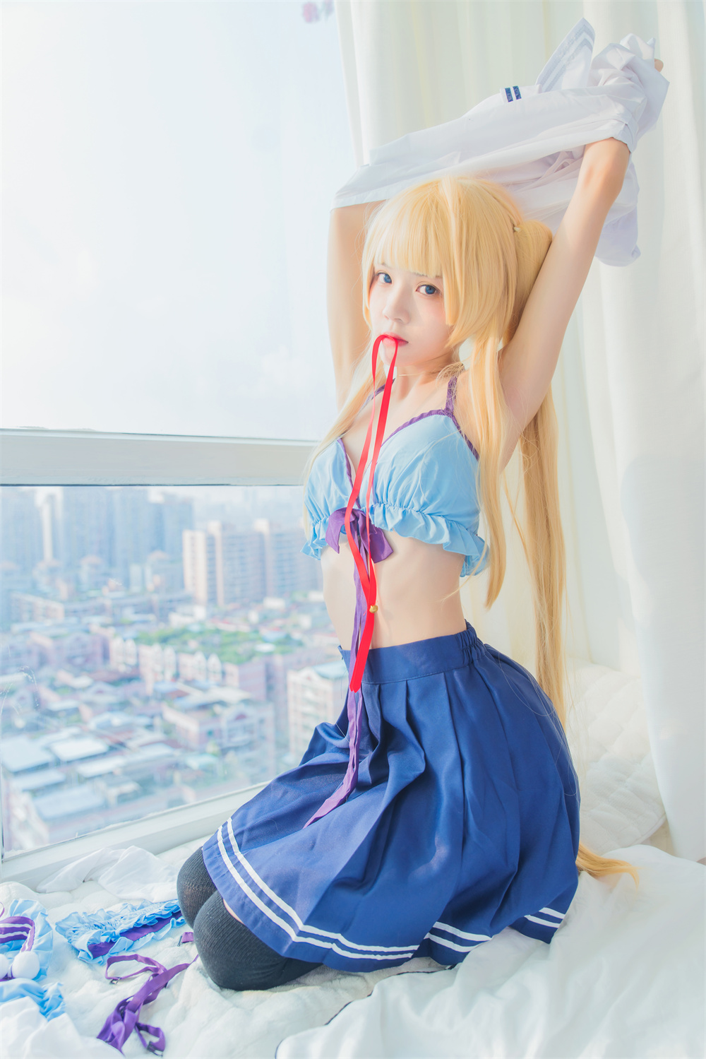 桜桃喵 VOL.015[51P] 英梨梨COS 02-咪咪大车灯