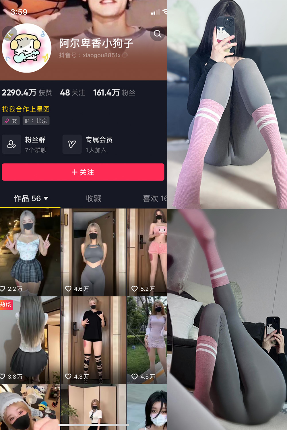 抖音 阿尔卑香小狗子 微密圈  NO.038期 【10P】最新至：2023.11.23-咪咪大车灯