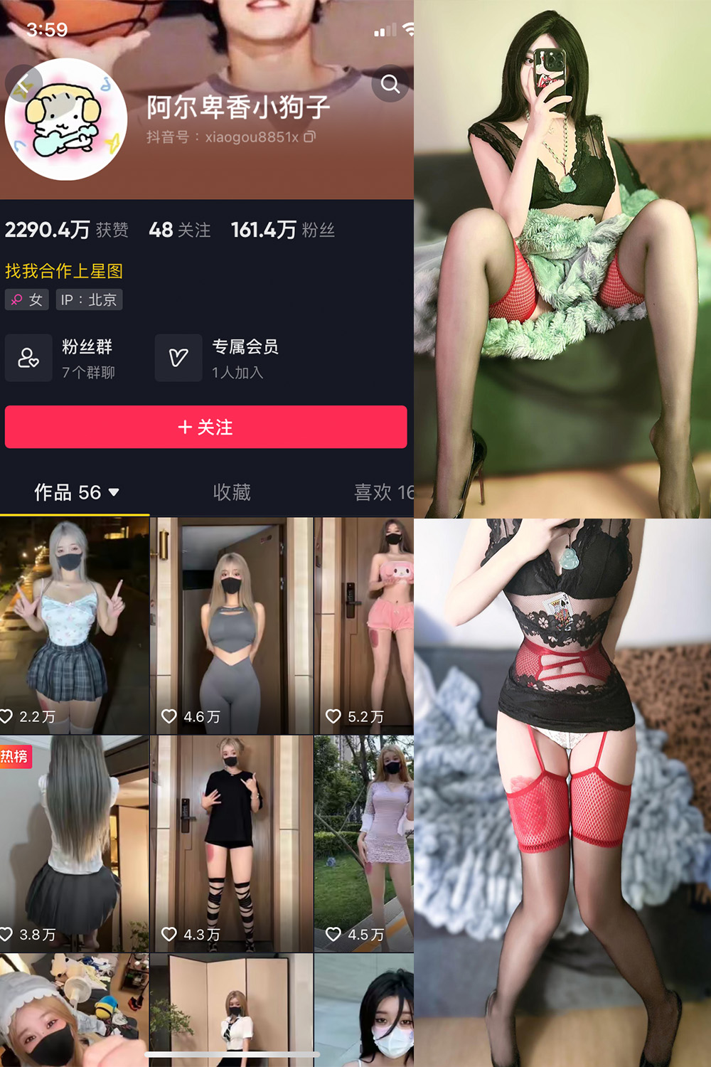 抖音 阿尔卑香小狗子 微密圈  NO.034期 【26P】最新至：2023.10.23-咪咪大车灯