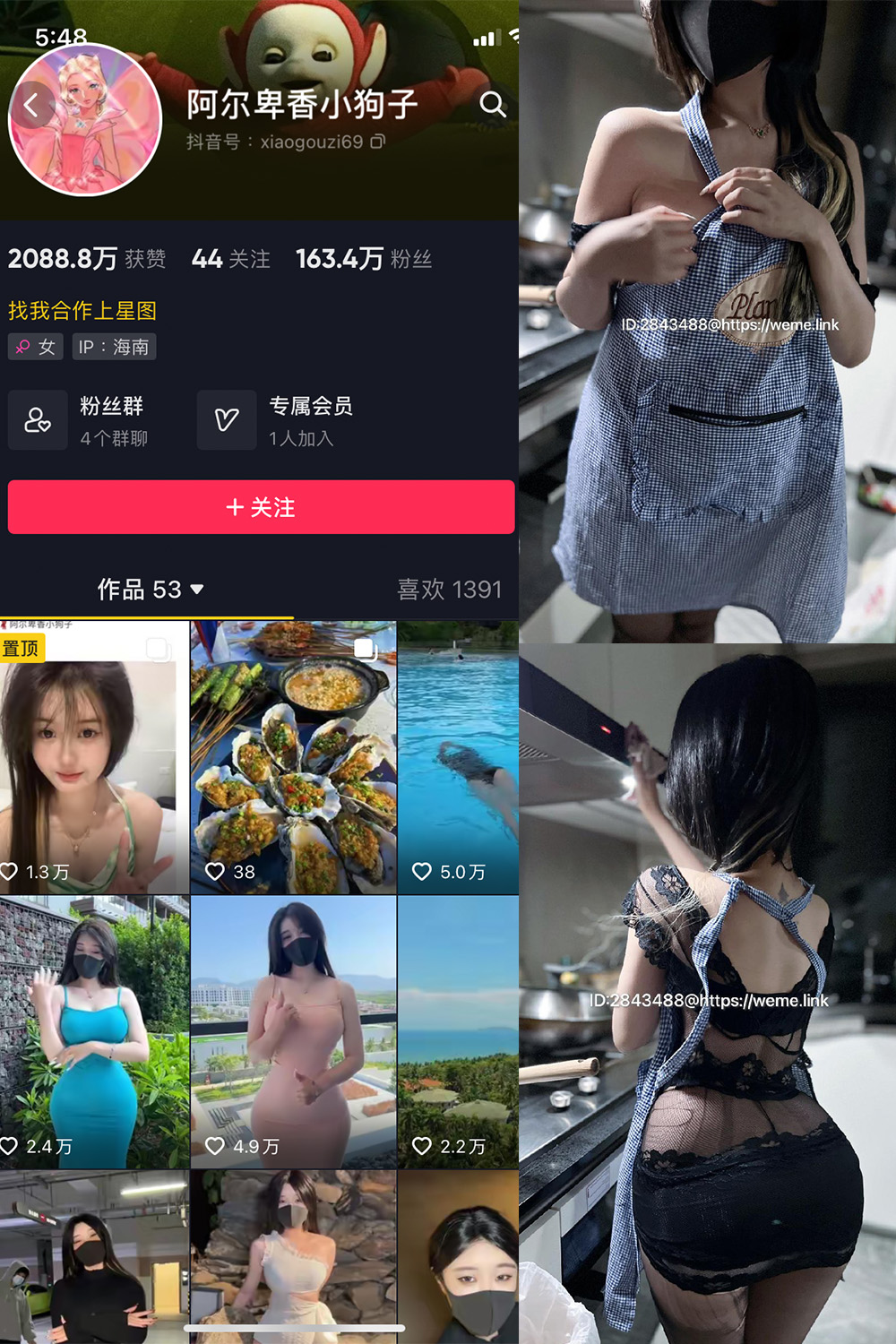 抖音 阿尔卑香小狗子 微密圈  NO.009期 【37P】最新至：2023.6.16-咪咪大车灯