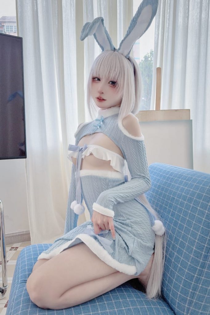 纸悦Etsu_ko NO.34 绒绒兔 [23P-74MB]-秀人网