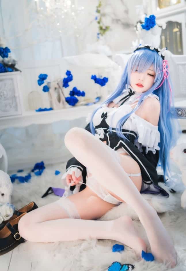 桜桃喵 – NO.127 长发蕾姆01