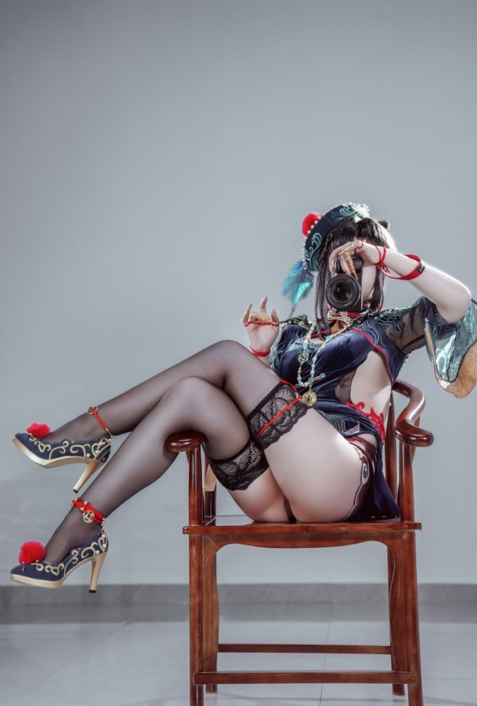 半半子 NO.92 玉玲珑僵尸娘【24P2V/187M】-秀人网