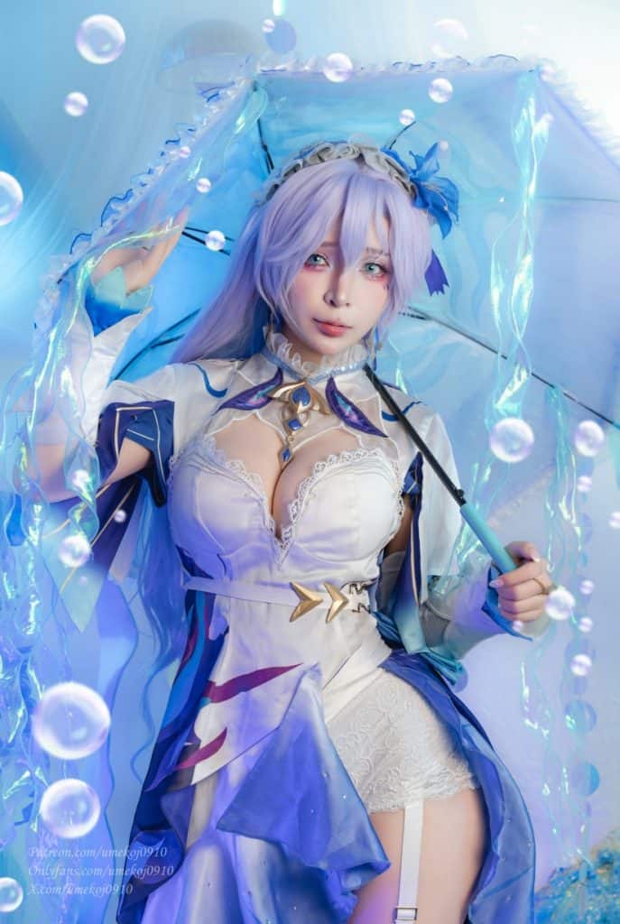 Umeko J – NO.160 Cantarella Wuthering Waves【79P7V/1.28G】-秀人网