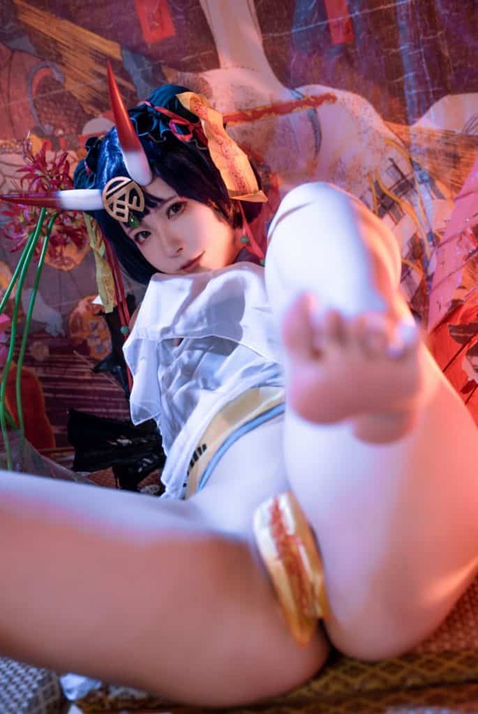 Quan冉有点饿 NO.32 FGO 酒吞童子同人 小僵尸【47P/554M】-秀人网