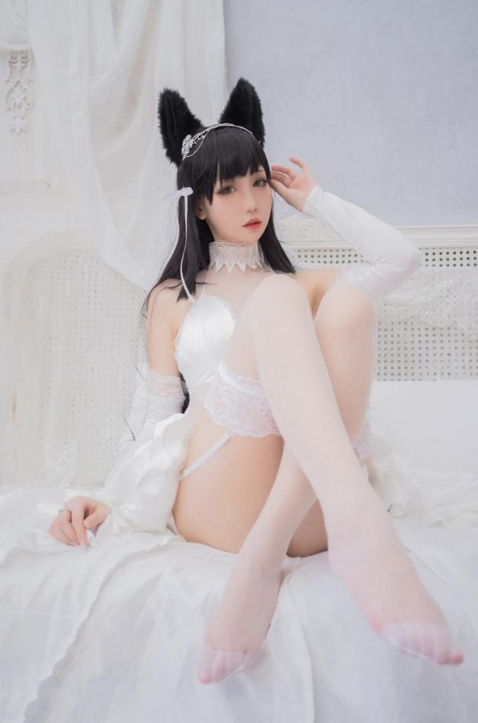 焖焖碳 NO.042 爱宕花嫁【20P/211M】-秀人网