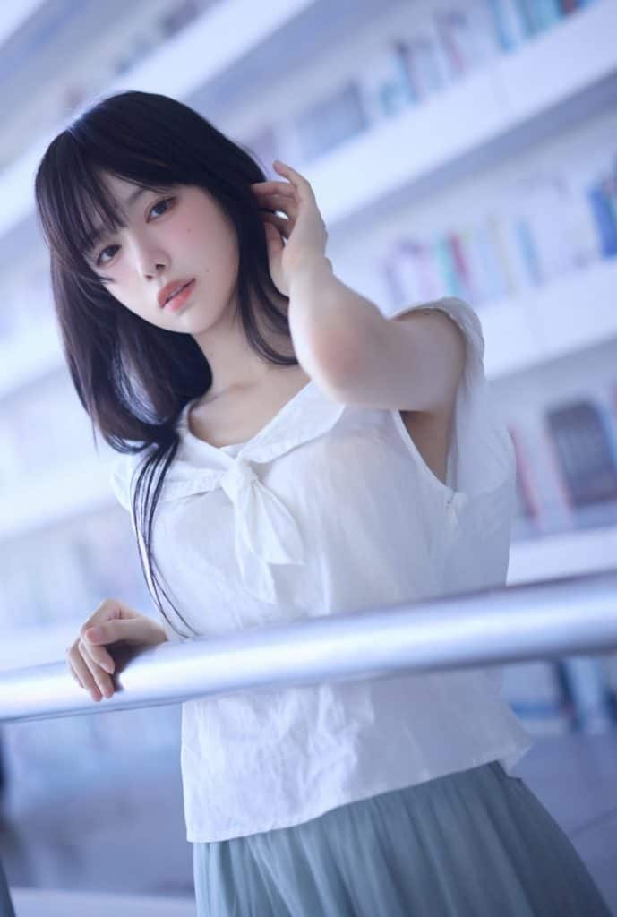 Shika小鹿鹿 NO.134 图书馆【16P/294M】-秀人网