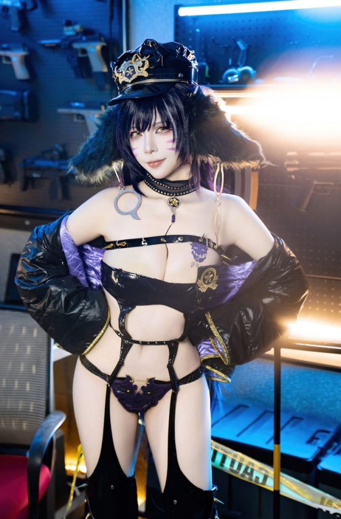 二佐Nisa – NO.201 碧蓝航线 武藏 女警[25P-191MB]VIP-秀人网