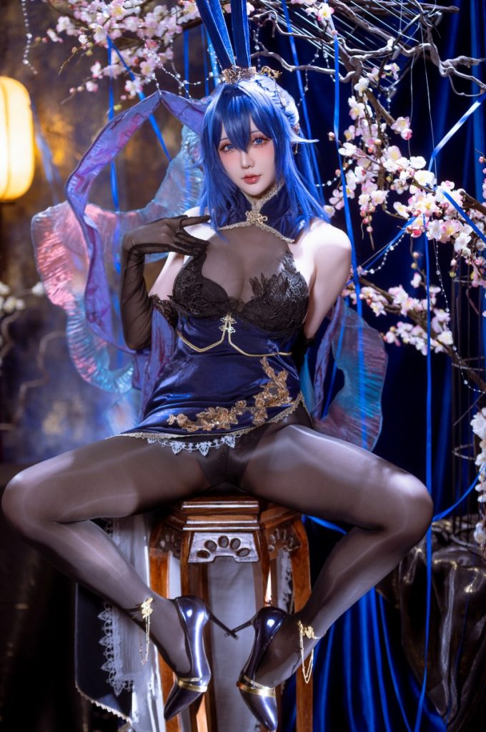 星之迟迟 NO.255 2025年8月计划C 碧蓝航线-新泽西兔兔(花园) [52P-382MB]VIP-秀人网