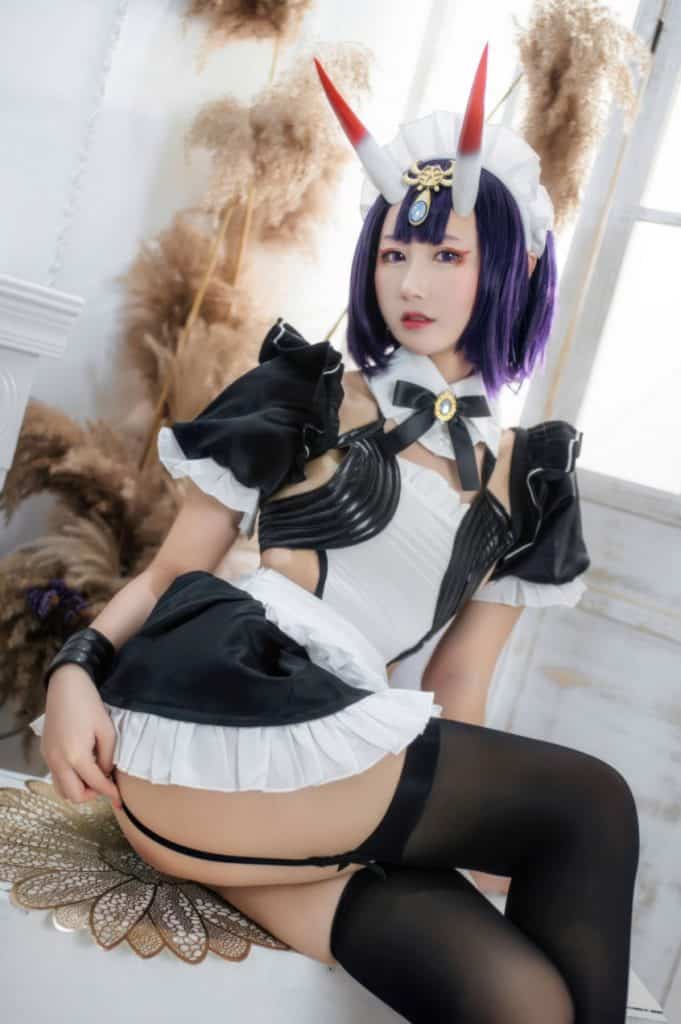 羽生三未 NO.25 FGO-酒吞童子女仆【20P/148M】-秀人网