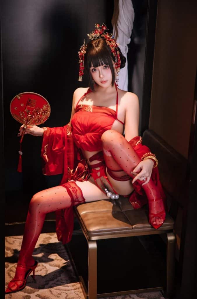 日奈娇 NO.216 洞房花烛【190P5V/1.69G】-秀人网