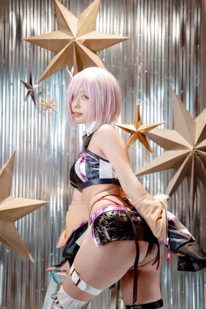切切celia NO.32 FGO-玛修赛车服【23P/88M】-秀人网